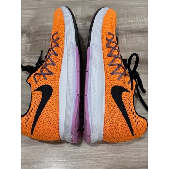 Nike Women's Air Zoom Pegasus 32 Orange & Black Size 8.5 - Picture 7 of 13